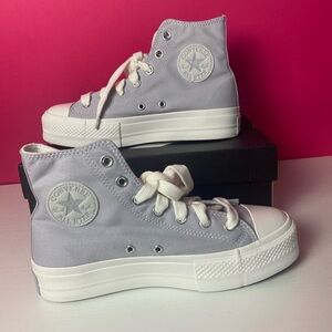 Converse Chuck Taylor All stars Lift Platform High Ghost Town Shoes Size 8.5